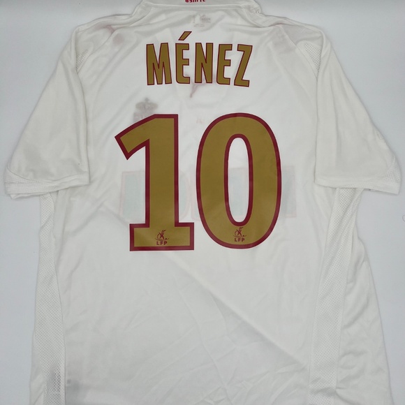 Menez #10  Monaco 2007/2008 Away ORIGINAL Puma VTG Rare Soccer Jersey (XXL) - Picture 1 of 10